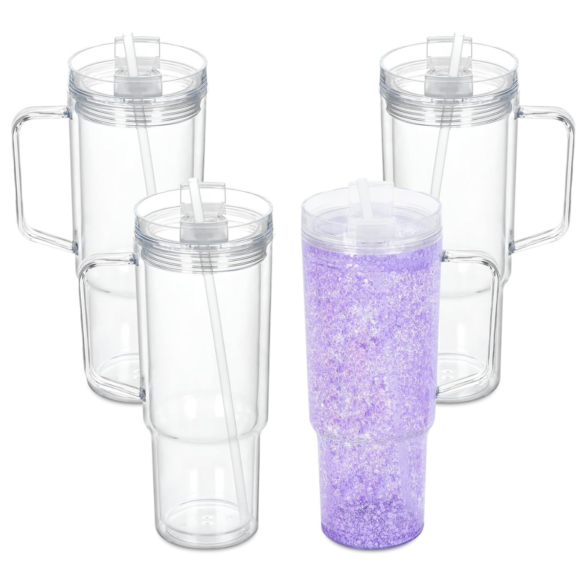 40oz Snowglobe Tumbler