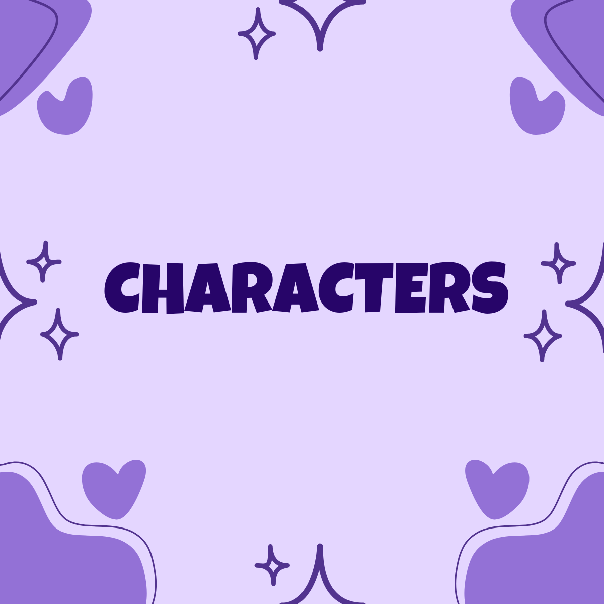 CHARACTERS