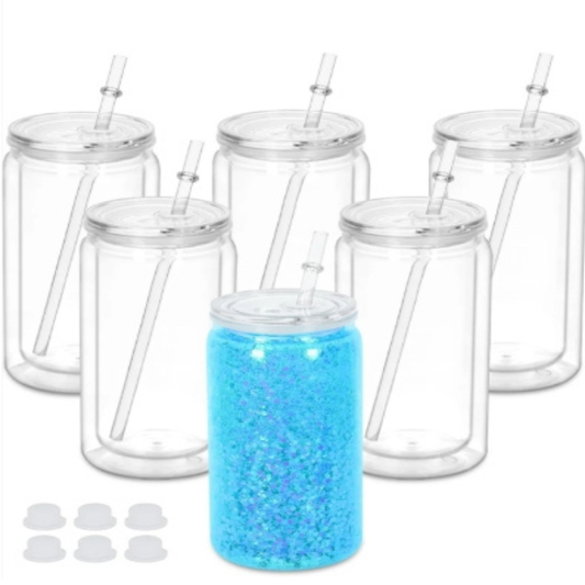 16oz Snowglobe Tumbler