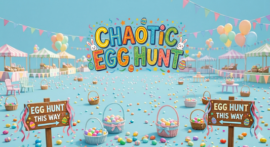 Chaotic Egg Hunt