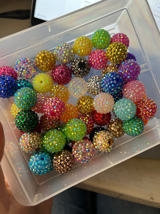 Rhinestone Bead Selection- 2 Beads per pen- Please select only 1 option