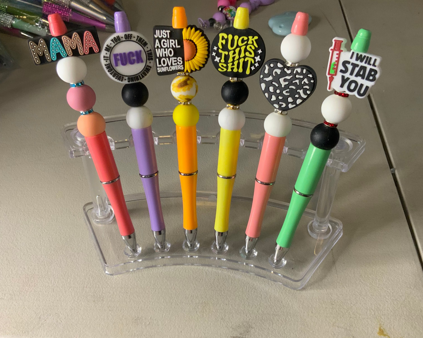 Beaded Pens