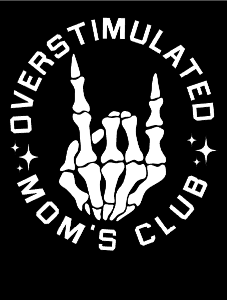 Overstimulated Mom's Club Car Decal
